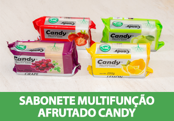 SABONETE MULTIFUNÇÃO AFRUTADO CANDY