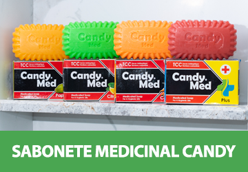 SABONETE MEDICINAL CANDY
